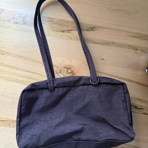 BAGGU Chocolate Plum Bowler Bag